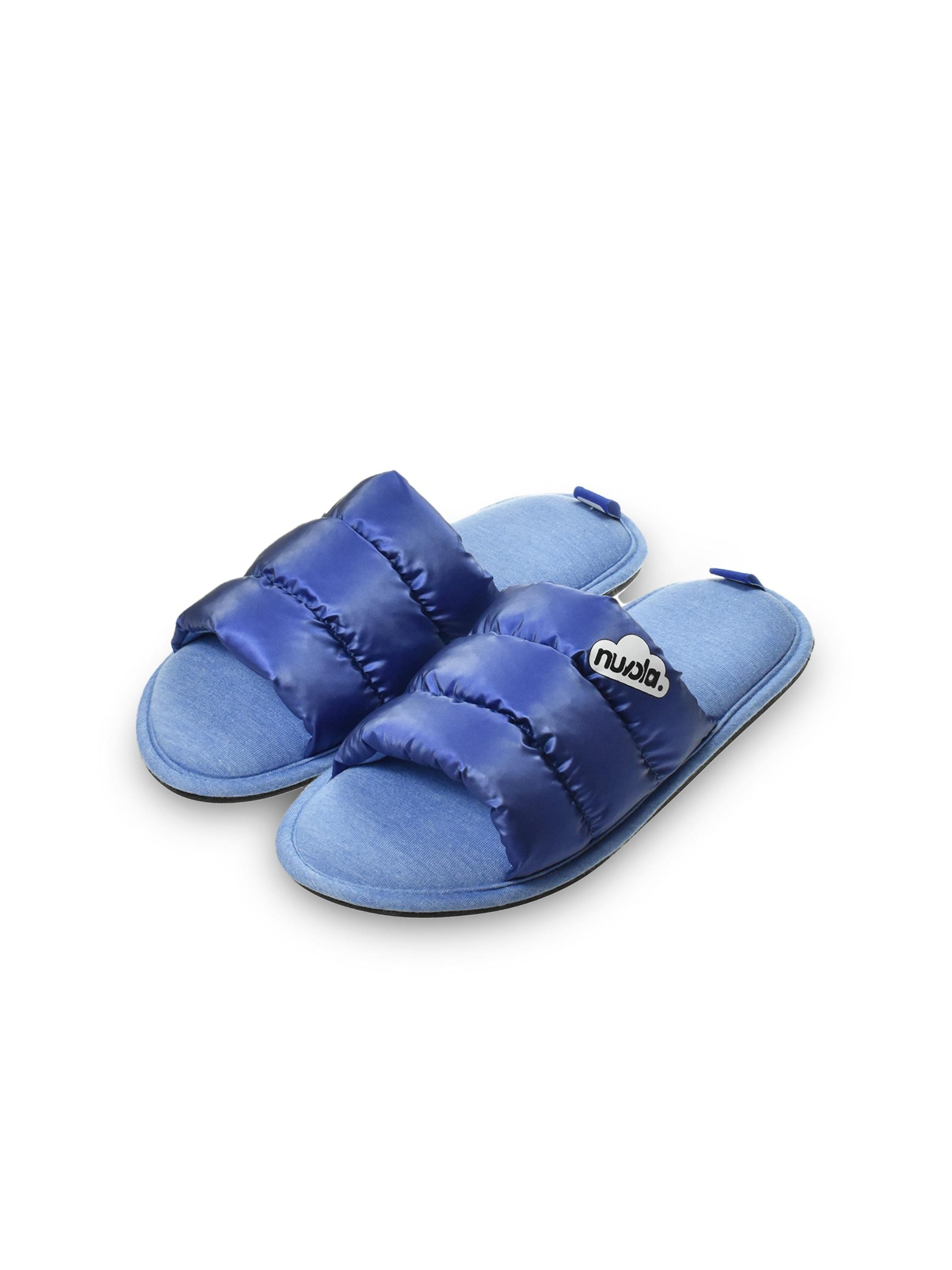 Nuvola. - Zapatillas de casa 'Zueco Spring' en azul