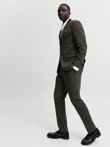 JACK & JONES - Slimfit Pantalón de pinzas 'JPRFranco' en verde