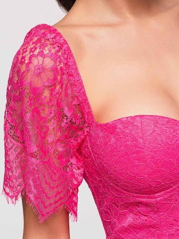 Ombre Evening dress in Pink