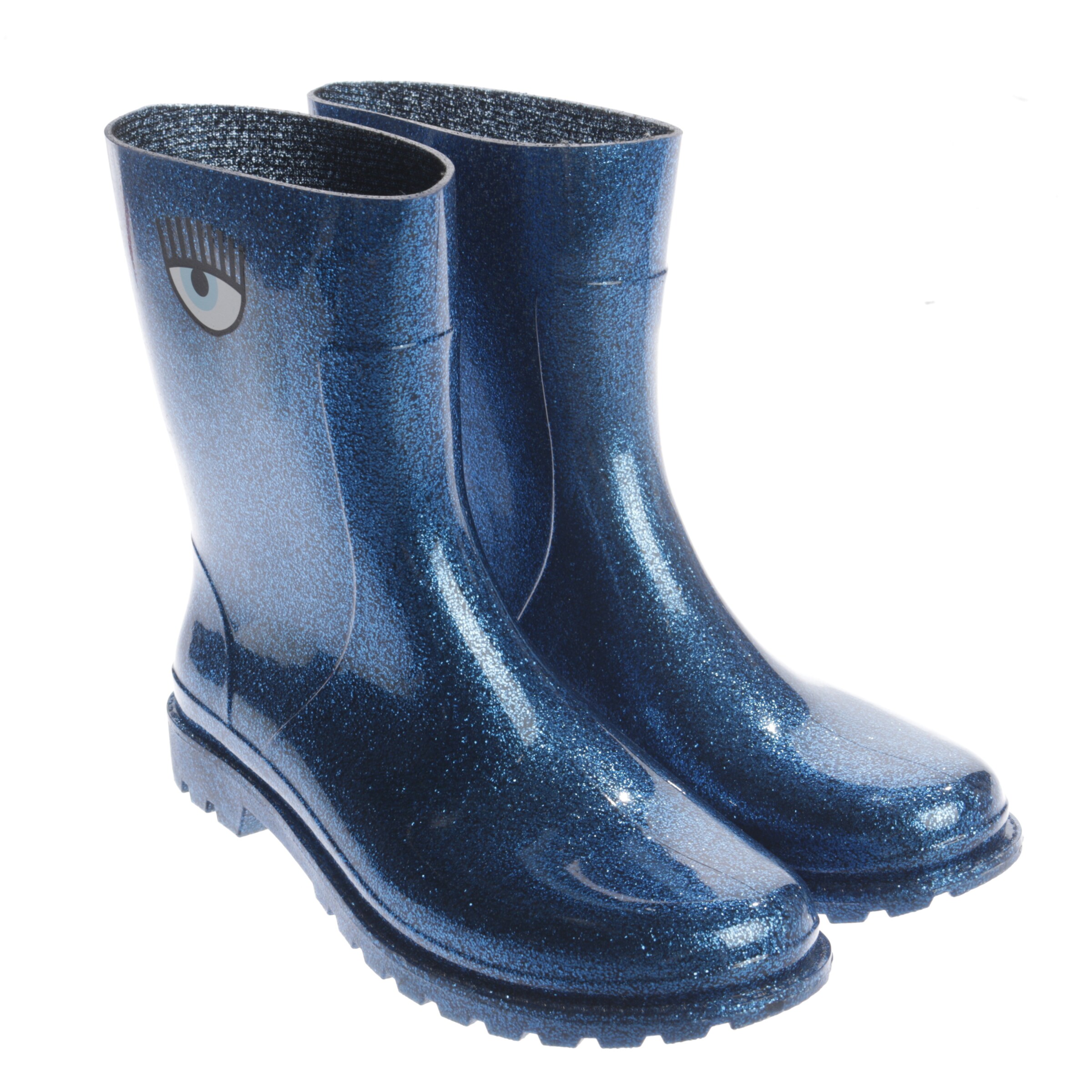 Chiara Ferragni Stiefeletten 40 in Blau: Vorderseite