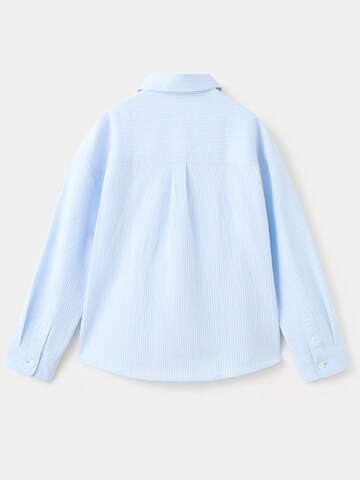 MANGO KIDS Regular Fit Hemd 'SICILIA' in Blau