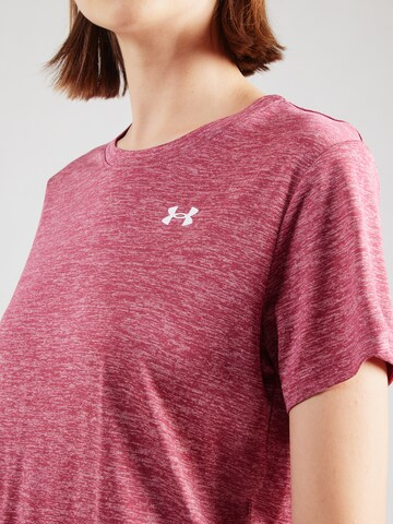 UNDER ARMOUR Функциональная футболка 'Tech Twist' в Красный