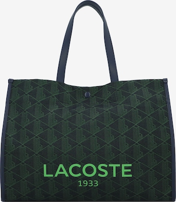 LACOSTE Shopper 'Heritage' in Groen: voorkant