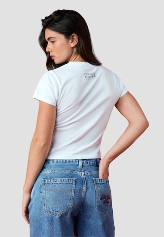 Red Bull Racing x Pepe Jeans - Camiseta 'COORDINATES' en blanco