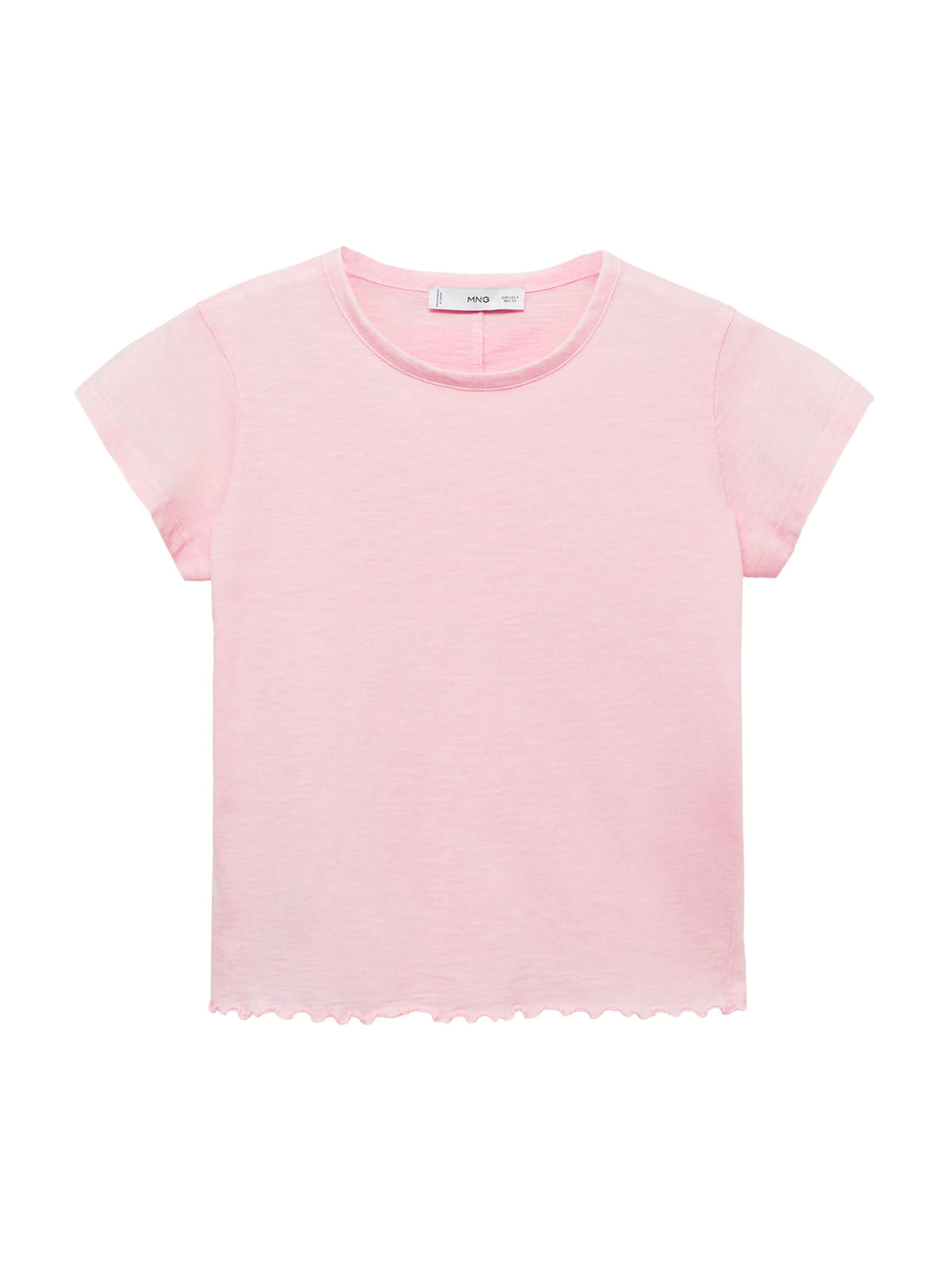 MANGO Paita 'CENOTE' värissä vaaleanpunainen: etupuoli