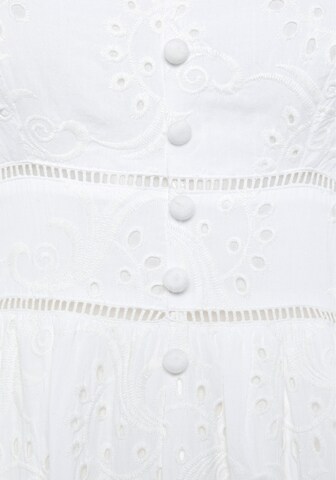 BUFFALO Kleid in Weiß