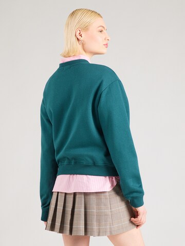 Bluză de molton de la Tally Weijl pe albastru