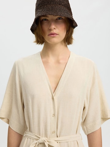 Robe SELECTED en beige