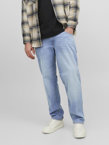 JACK & JONES Loosefit Jeans 'Mike' in Blau: predná strana