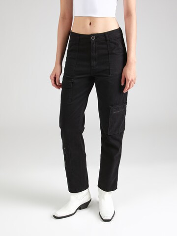 Regular Pantalon cargo 'Dodefe' LTB en noir : devant