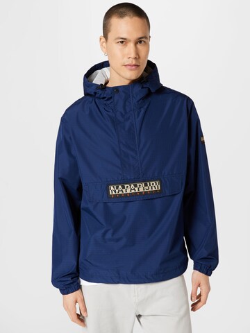 NAPAPIJRI Between-Season Jacket 'FREESTRIDER' in Blue: front