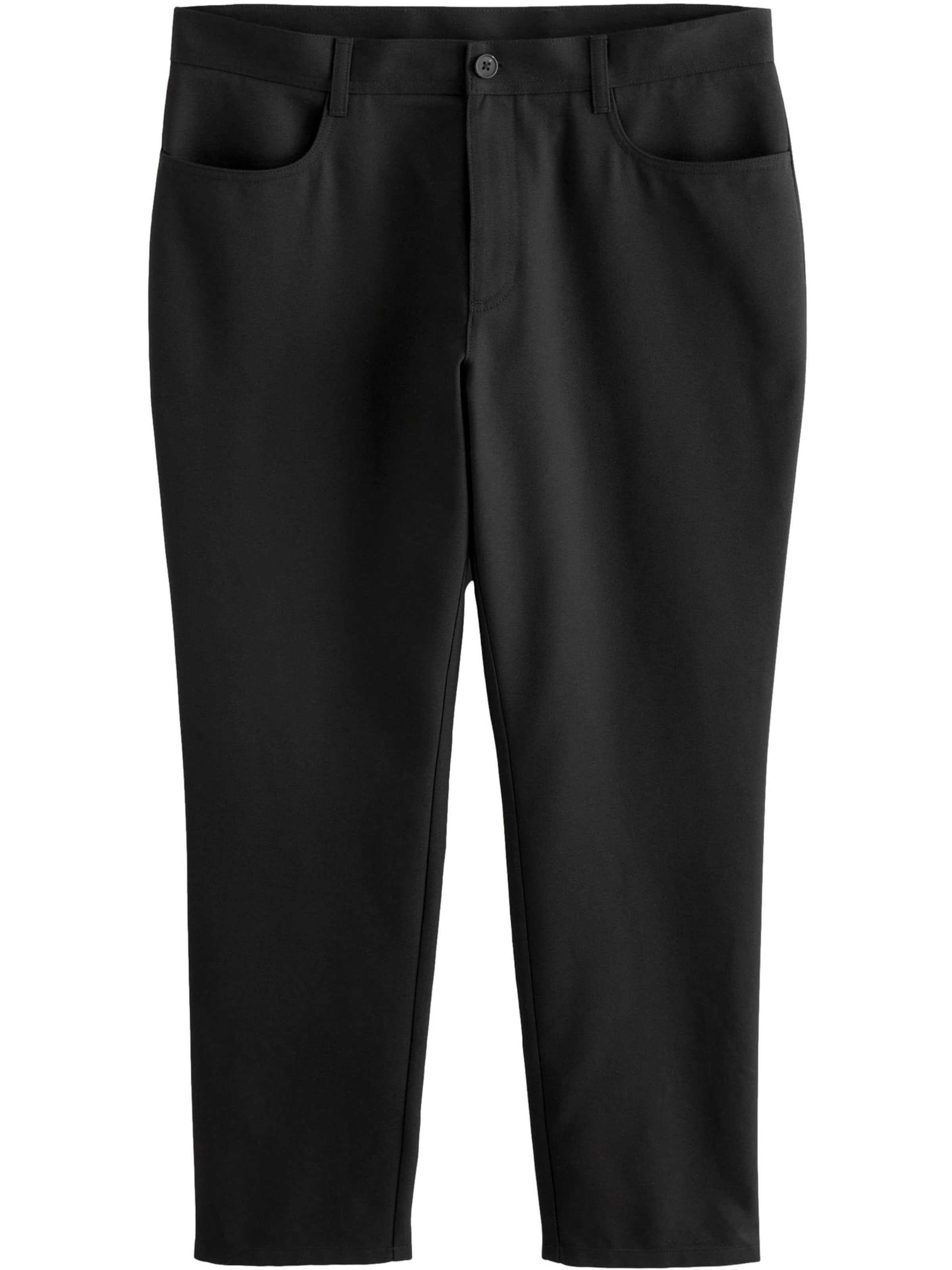 Next Loose fit Jeans in Black: front