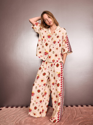 Pyjama Rockett St George en rose : devant
