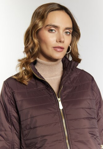 faina Between-season jacket in Brown