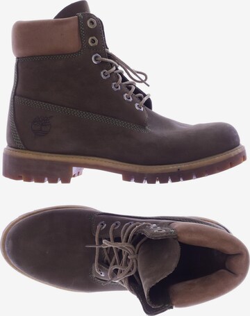 TIMBERLAND Anke & Mid-Calf Boots in 42 in Green: front