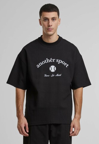 Another Cotton Lab Футболка в Черный: спереди
