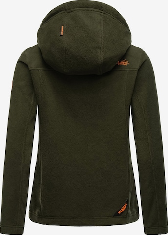 MARIKOO Fleece jas 'Mount Iwaki' in Groen