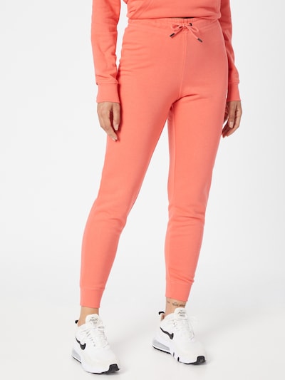Pantaloni sport Nike Sportswear pe portocaliu somon / alb, Vizualizare model