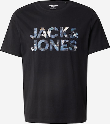 JACK & JONES T-Shirt 'JJEBryan' in Schwarz: Vorderseite