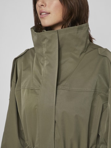 VILA Between-Seasons Parka in Green