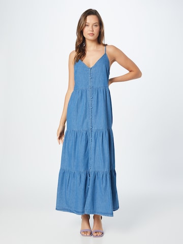 Warehouse - Vestido de verano en azul