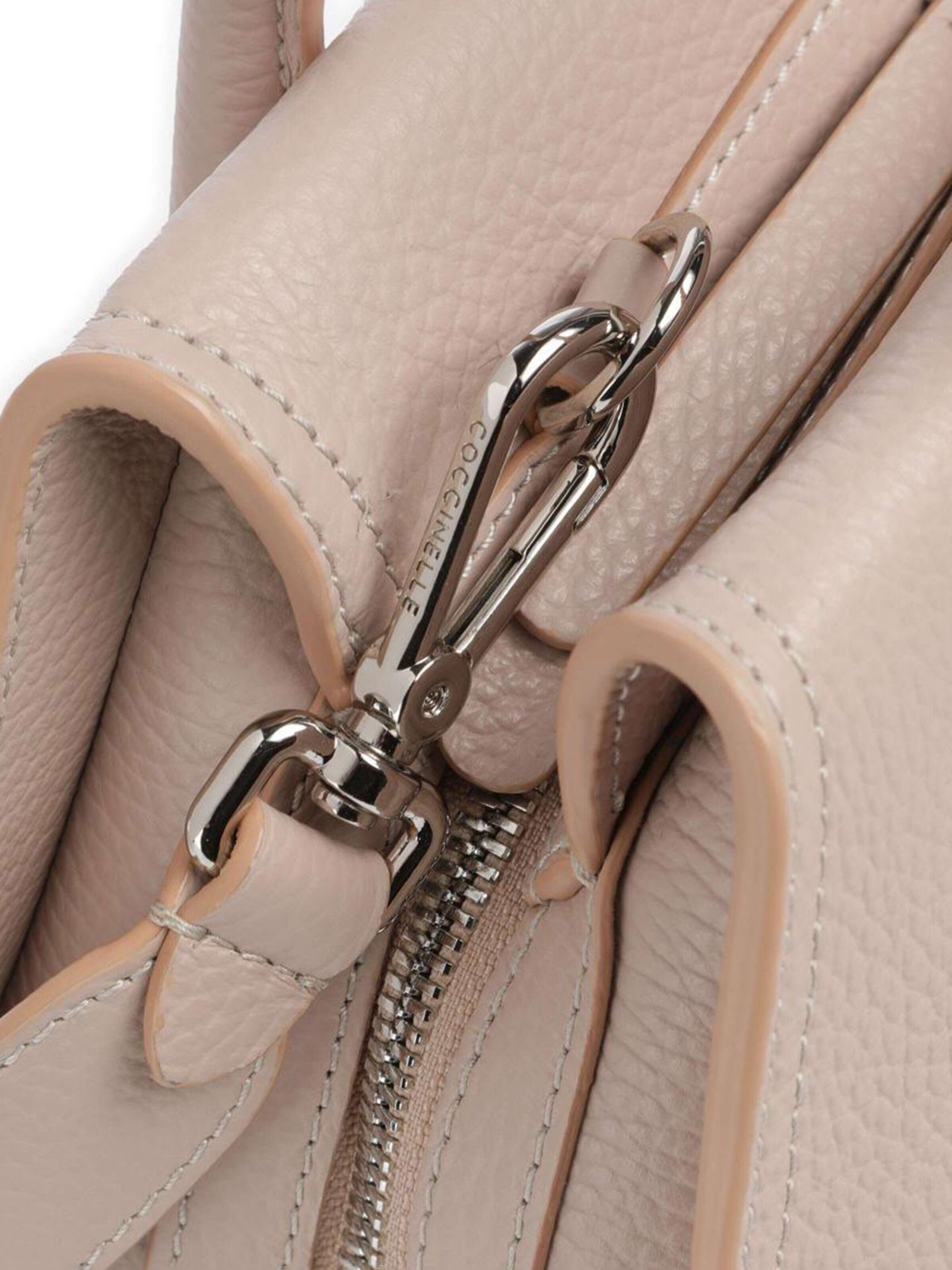 Coccinelle Handtas 'Lord 30x20x13 cm' in Beige