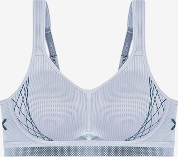 Soutien-gorge de sport ' Triaction Cardio Flow ' TRIUMPH en bleu : devant