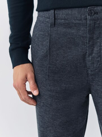 Next Обычный Брюки со складками в Синий