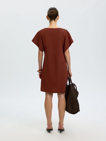 SELECTED Jurk in Rood