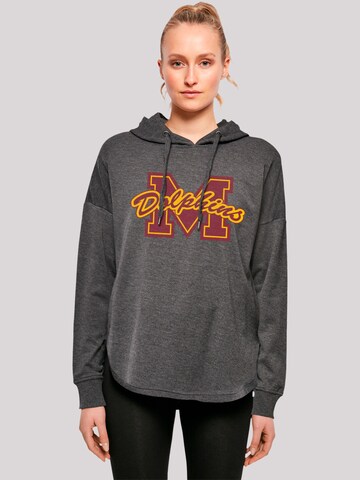 Sweat-shirt 'Sex Education M Dolphins Netflix TV Series' F4NT4STIC en gris : devant
