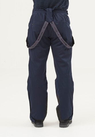 Whistler Regular Workout Pants 'GIPPSLANG' in Blue