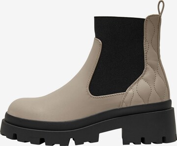 Chelsea Boots ONLY en beige : devant