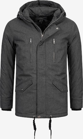 JEFF Tussenparka 'Anders' in Grijs: voorkant