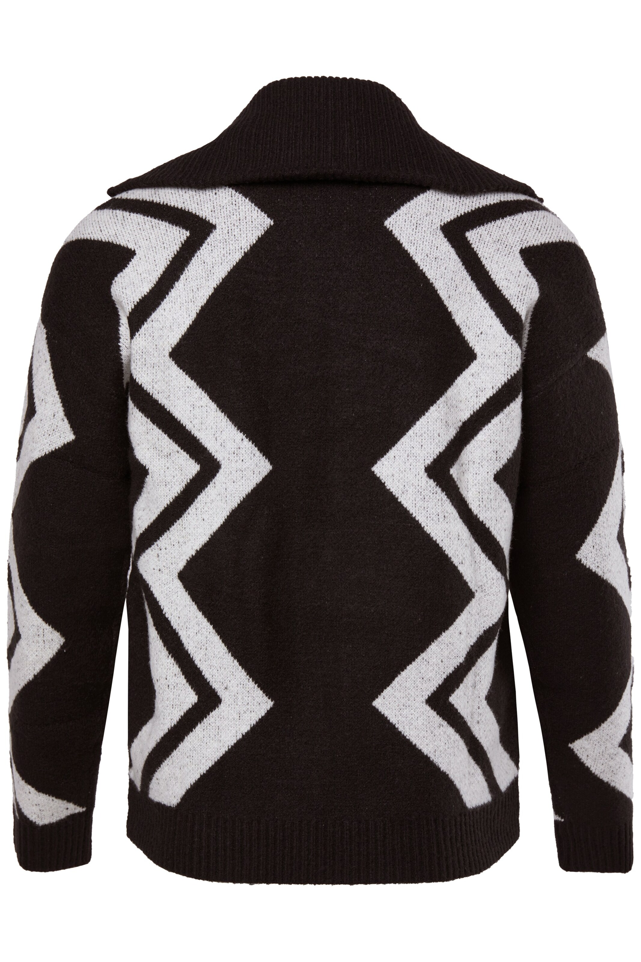 STHUGE Gebreid vest in Zwart