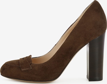 Escarpins 'Cristina' EVITA en marron : devant