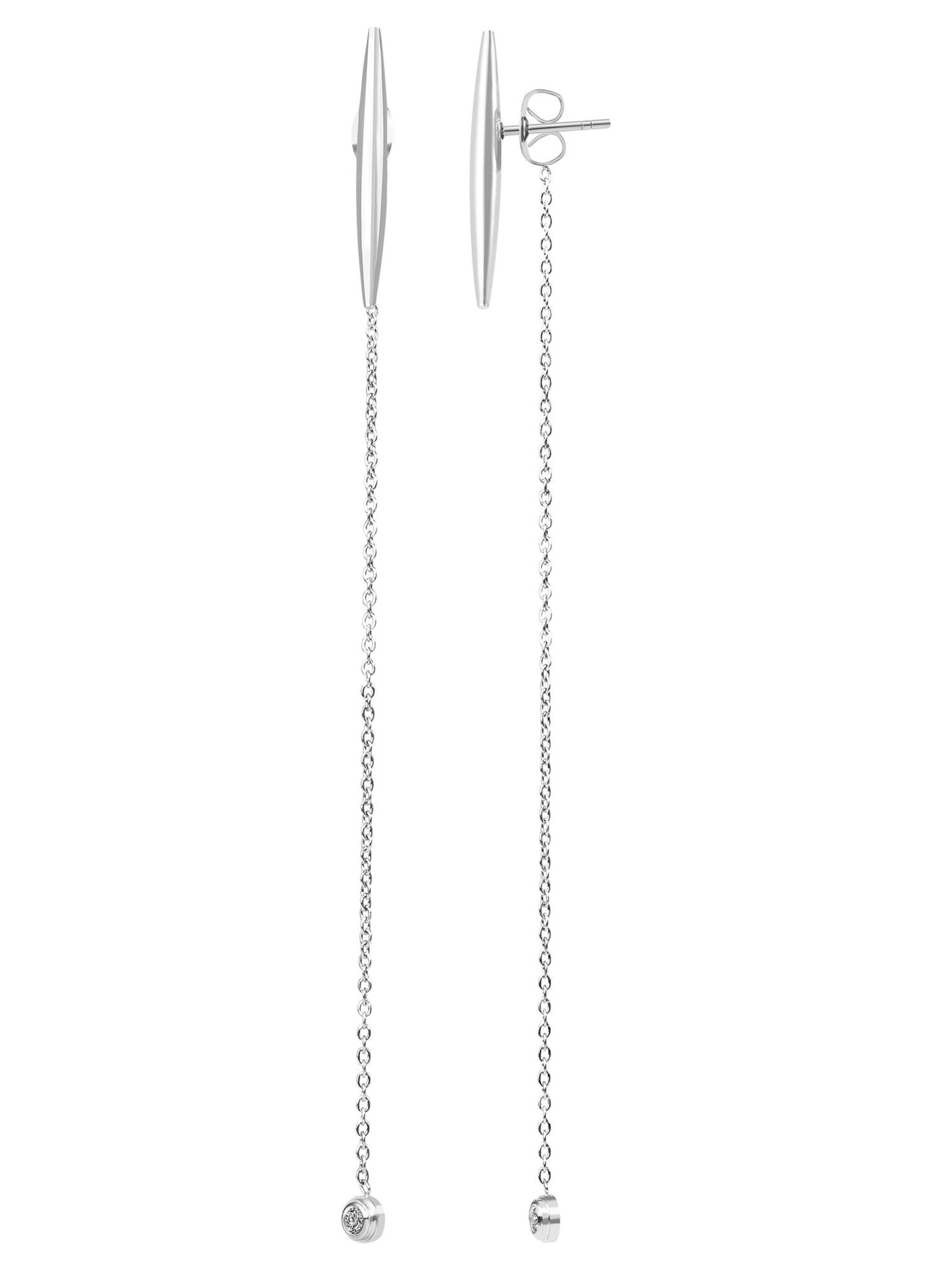 Akzent Earrings 'Zoja, langlebig' in Silver