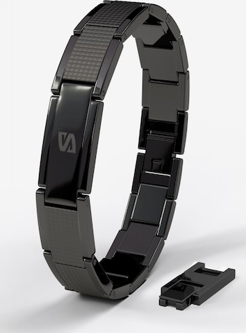 SERASAR Armband 'Impact' i svart: framsida