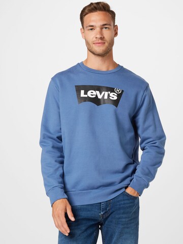 LEVI'S ® Μπλούζα φούτερ 'Standard Graphic Crew' σε μπλε: μπροστά