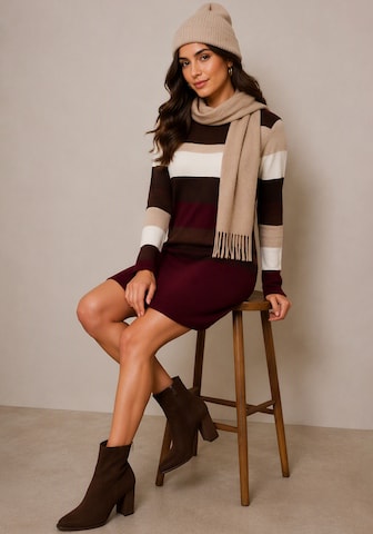 Tamaris Knitted dress in Beige
