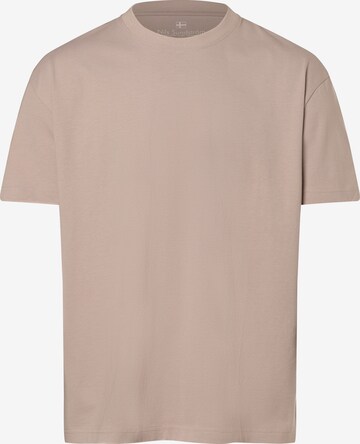 Nils Sundström T-Shirt in Beige: predná strana