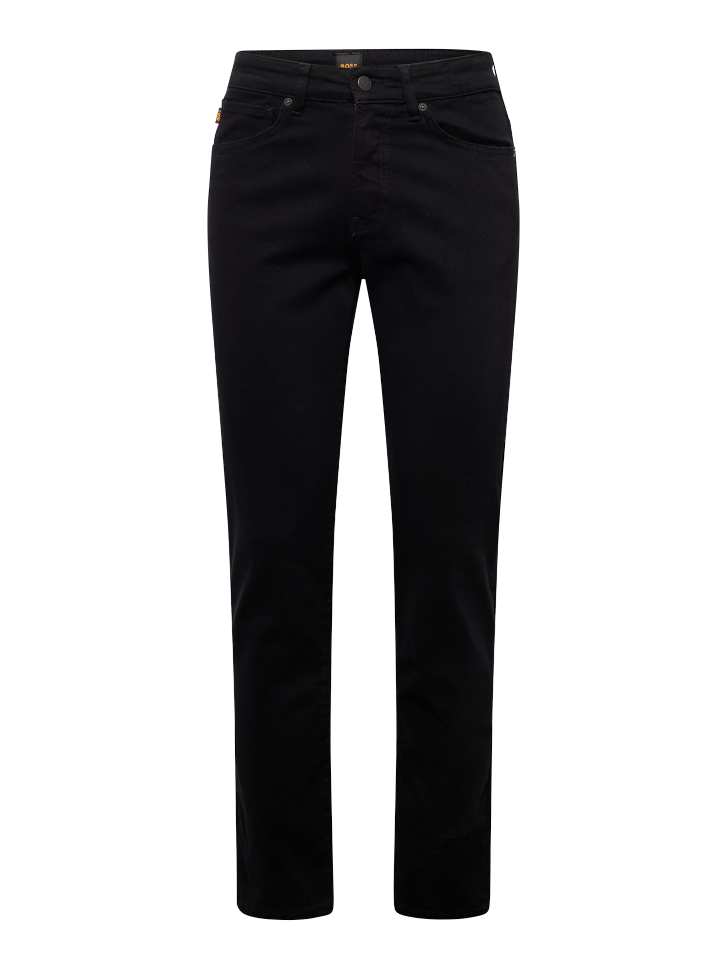 Regular Jeans 'Re.Maine' de la BOSS pe negru: față