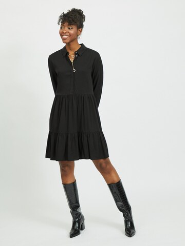 VILA Shirt dress 'Morose' in Black