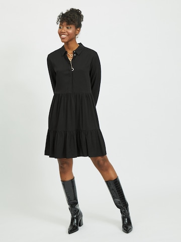 VILA Shirt Dress 'Morose' in Black