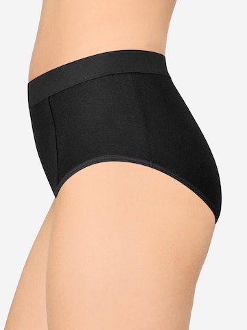 Slip ' Alles Geregelt High Waist Extrastark ' Nur Die en noir