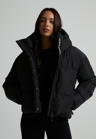 Veste d’hiver 'RIVERA ' Zavetti Canada en noir : devant
