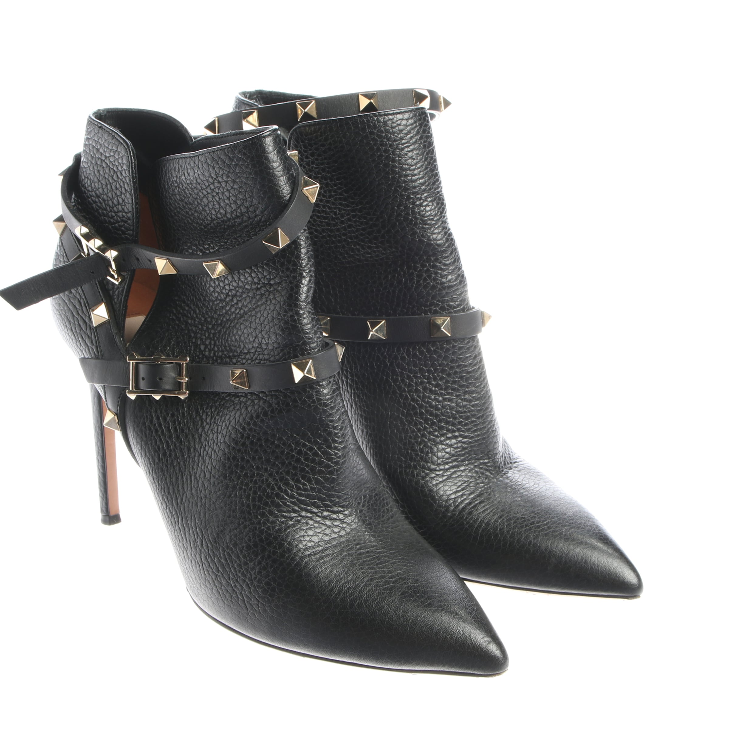 VALENTINO Dress Boots in 39 in Black: front