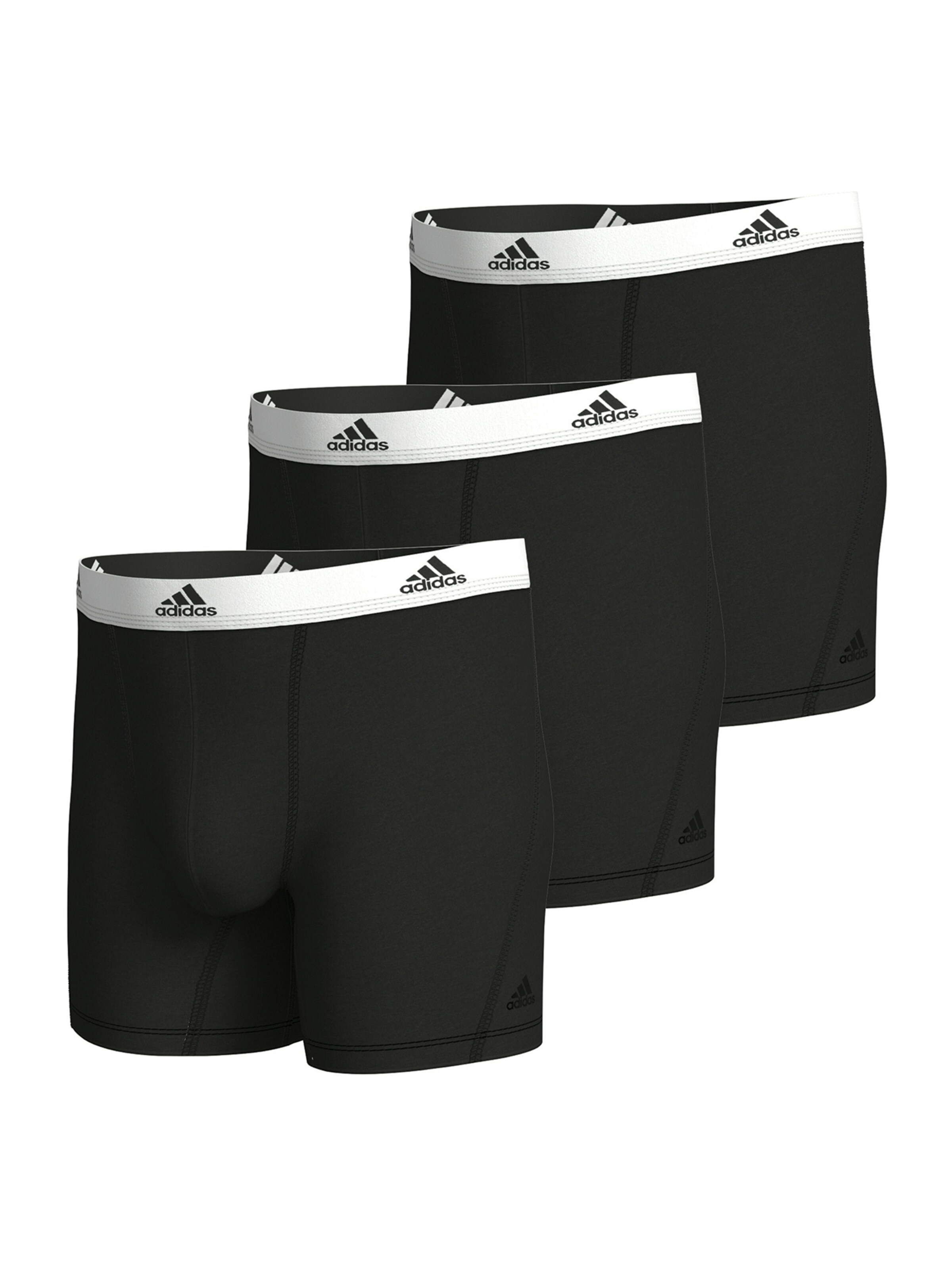 ADIDAS SPORTSWEAR Sports underpants 'Active Flex' in Black: front