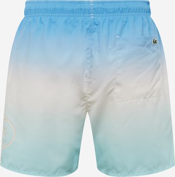 LACOSTE Badeshorts in Blau