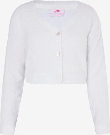 MYMO Knit cardigan 'Biany' in White: front