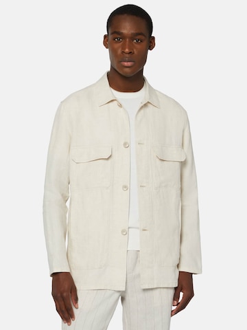 Boggi Milano Between-Season Jacket in Beige: front